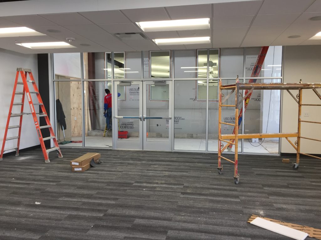 Clickstop Training Room Construction