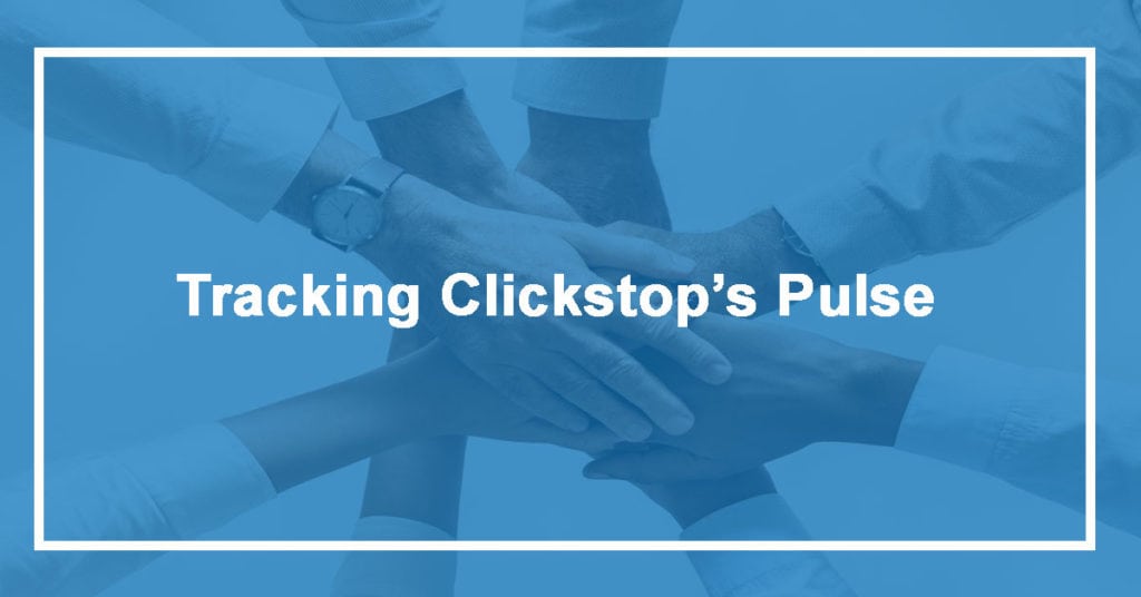 Tracking Clickstop's Pulse