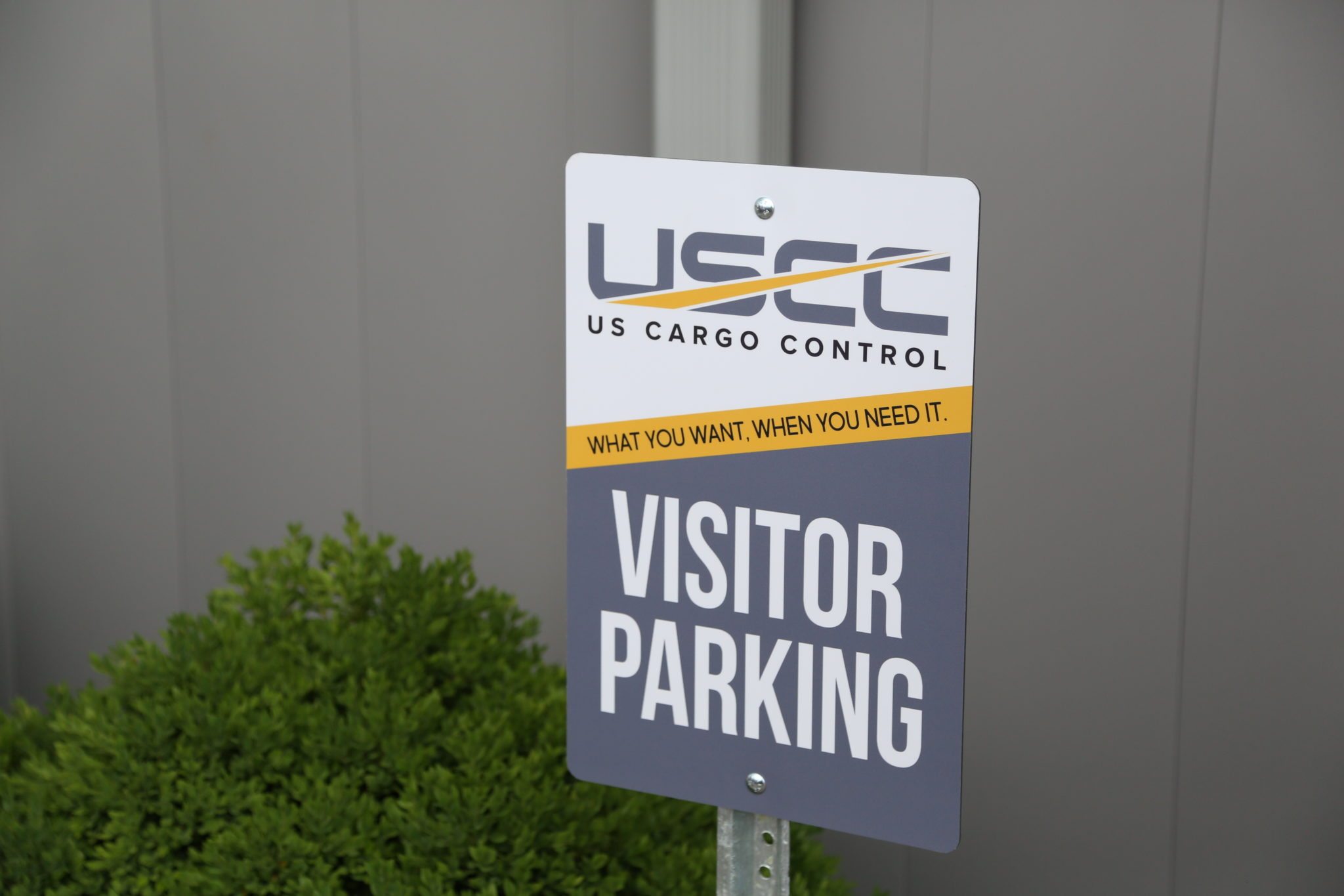 US Cargo Control Visitor Parking