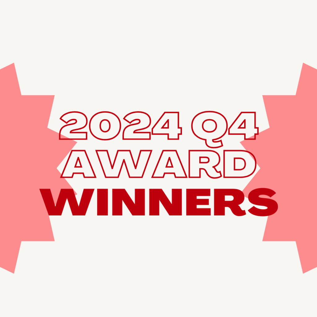 2024 Q4 Award Winners