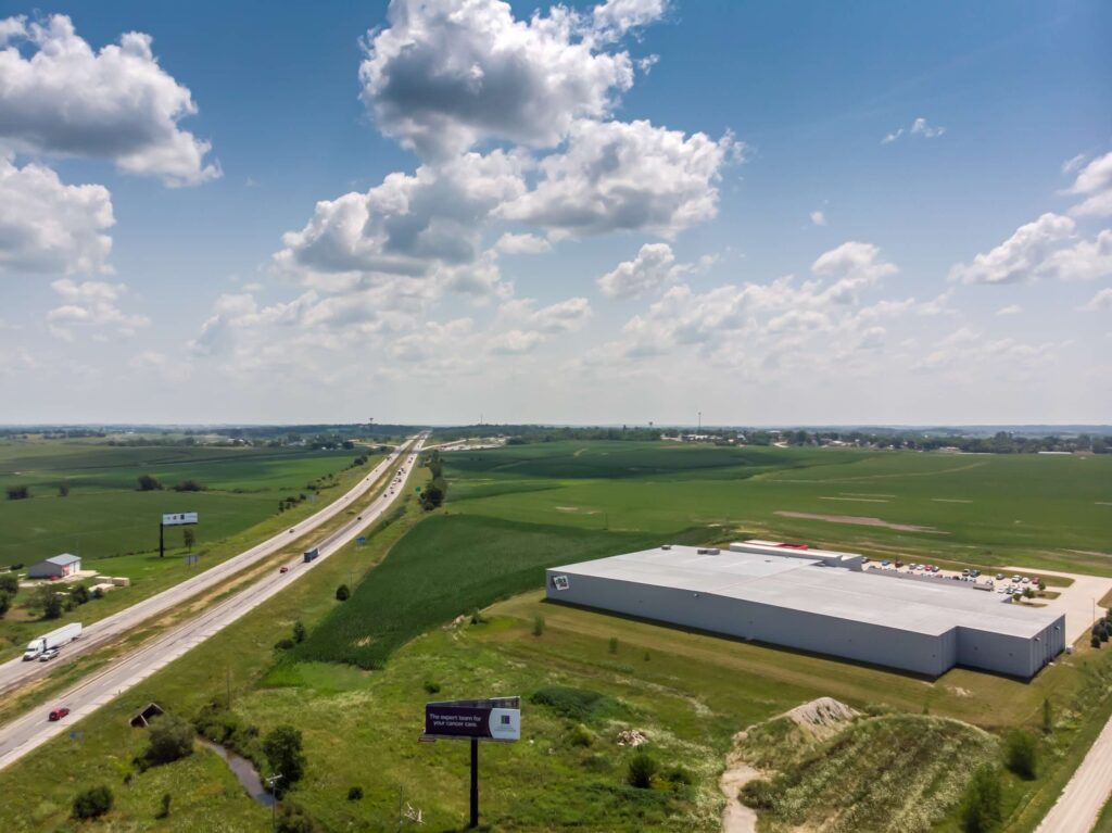 Clickstop headquarters in Urbana, Iowa, recognized as a one of the Midwest's fastest-growing company.