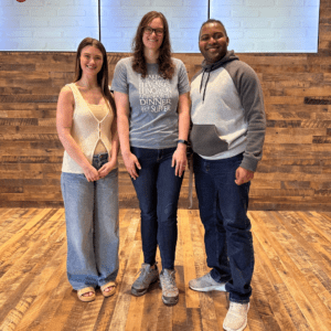 Q1 Core Trait Award Winners (L-R): Carlyn Johnson, Cassie Schwarzenstein, Yadiel Johnson. Missing: Landon Burns.