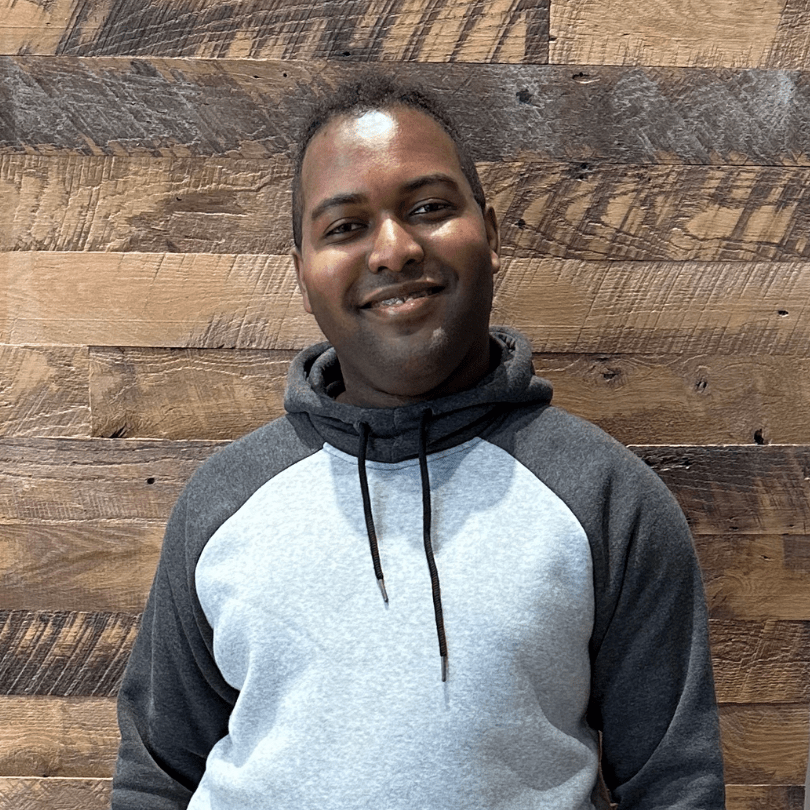 Yadiel "Johnson" Johnson, Clickstop Developer and Q1 Decisive Core Trait Award Winner, representing strategic technology careers in Iowa.